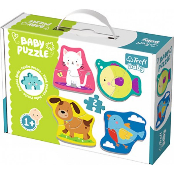 Фото - Пазли (до 2 років) Trefl "Baby Classic" - Тваринки (36074)