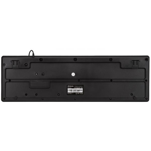 Фото - Клавиатура проводная REAL-EL Standard 502 USB Black (EL123100023)