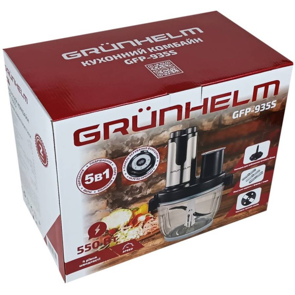 Фото - Кухонный комбайн Grunhelm GFP-935S