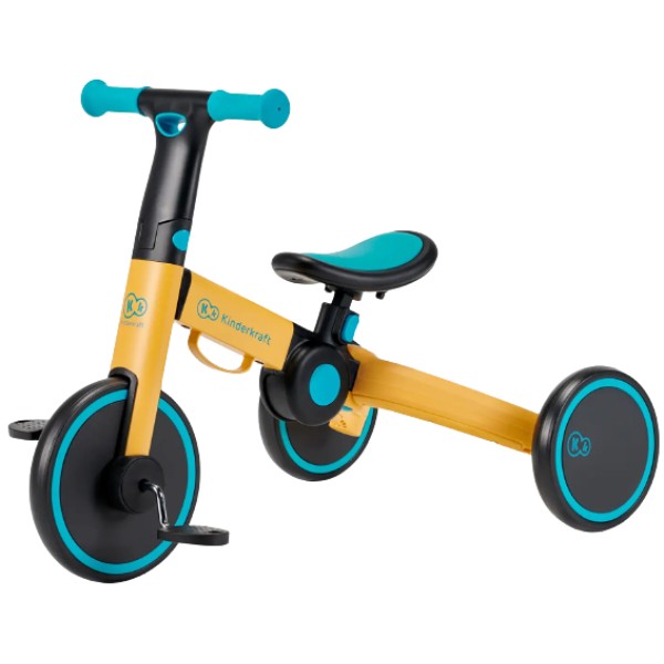 Фото - Трёхколёсный велосипед Kinderkraft 4TRIKE Primrose Yellow (KR4TRI00YEL0000) Фото - Трёхколёсный велосипед Kinderkraft 4TRIKE Primrose Yellow (KR4TRI00YEL0000)
