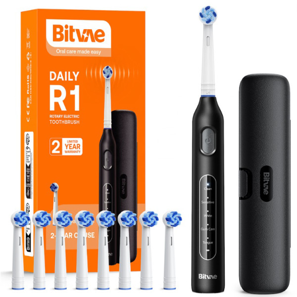 Фото - Зубная щетка электрическая Bitvae R1 Black