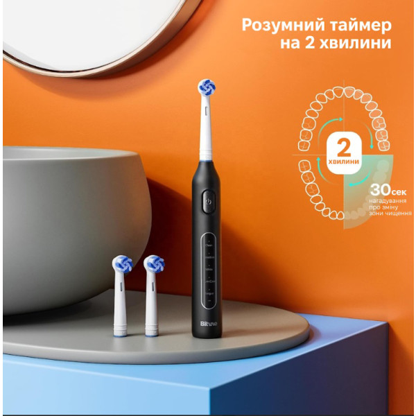 Фото - Зубная щетка электрическая Bitvae R1 Black