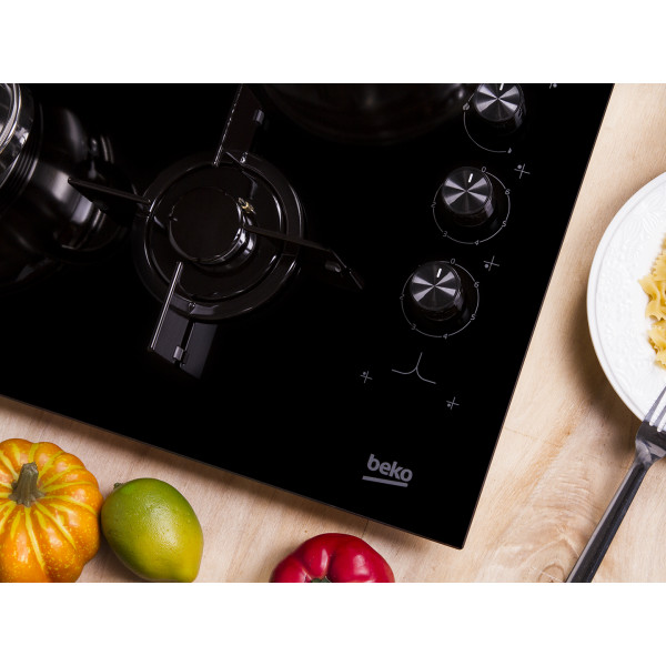 Фото - Комплект техники Beko Духовой шкаф + Варочная панель Beko BBIE133002XD + HILM64120S