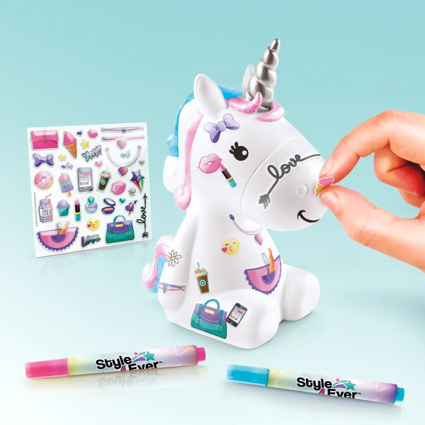 Фото - Набір для декупажу та розпису Canal Toys Style 4 Ever Мої улюбленці - Родина сяючіх єдинорогів (OFG287/1)