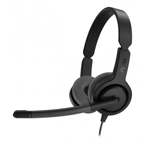 Фото - Гарнітура дротова Axtel Voice UC 28 duo NC (AXH-V28UCD)