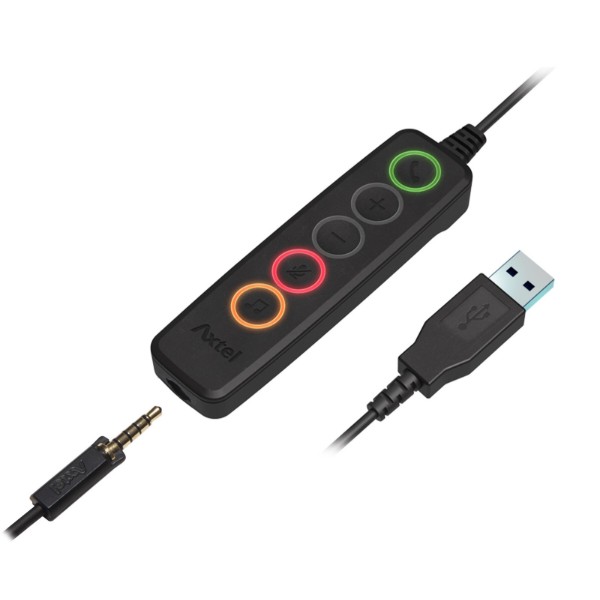Фото - Гарнитура проводная Axtel Voice UC 28-35 mono NC (AXH-V28-35UCM)