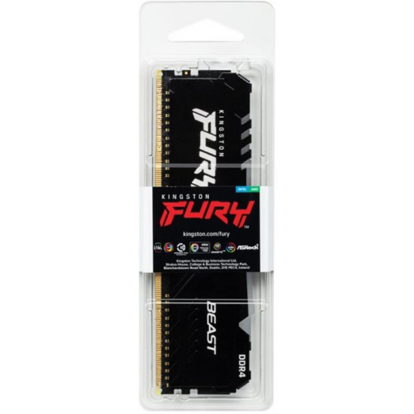 Память DDR Kingston DDR4 32GB/3200 Fury Beast RGB (KF432C16BBA/32 ...