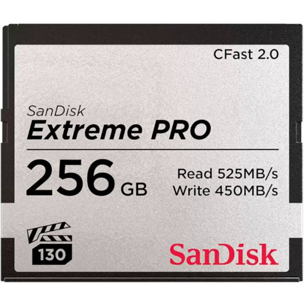 Фото - Карта пам'яті SanDisk Extreme PRO CFAST 2.0 256GB (SDCFSP-256G-G46D)