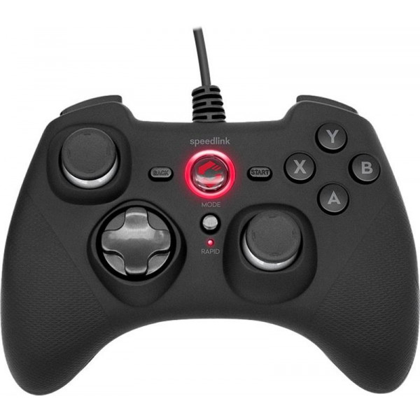 Фото - Геймпад Speedlink Rait PC/PS3/Switch Black (SL-650010-BK)