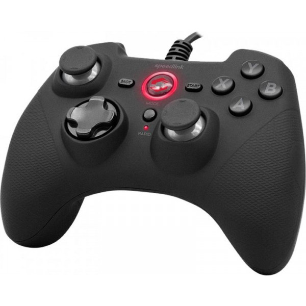 Фото - Геймпад Speedlink Rait PC/PS3/Switch Black (SL-650010-BK)