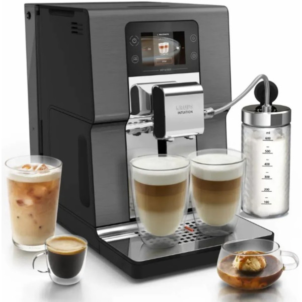 Фото - Кавомашина Krups EA879NE0 Intuition Hot & Cold