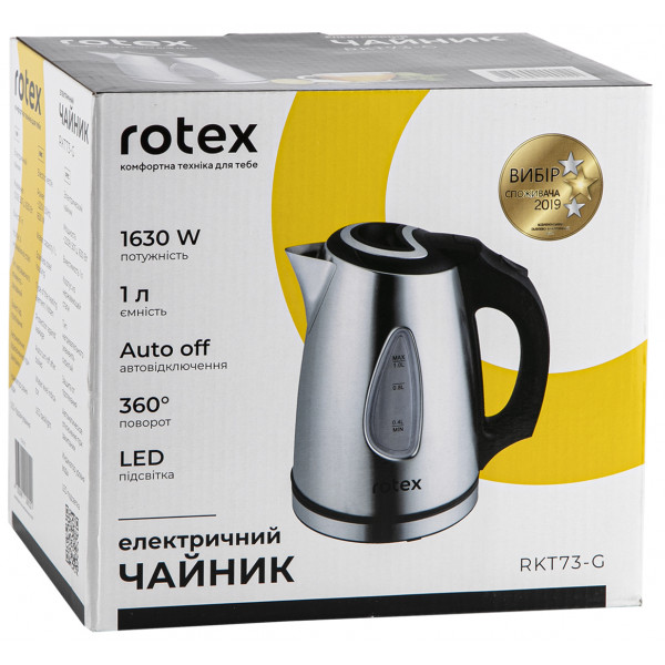 Фото - Електричний чайник Rotex RKT73-G