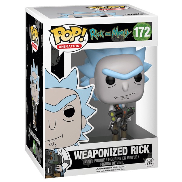 Фото - Колекційна фігурка FUNKO POP! серії Rick&Morty - Weaponized Rick (12439-PX-1QW) Фото - Колекційна фігурка FUNKO POP! серії Rick&Morty - Weaponized Rick (12439-PX-1QW)