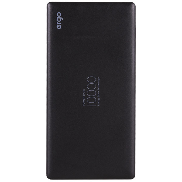 Фото - Батарея мобільна Ergo LP-83 10000 mAh Black (LP-83B)
