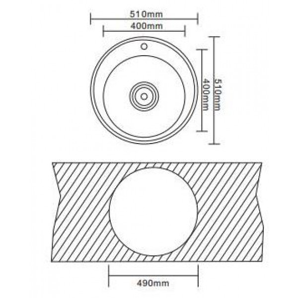 Фото - Мойка кухонная Interline Rondo Sateen