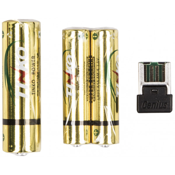 Фото - Клавіатура + миша бездротова Genius SlimStar 8008 Black WL Ukr (31340001413)