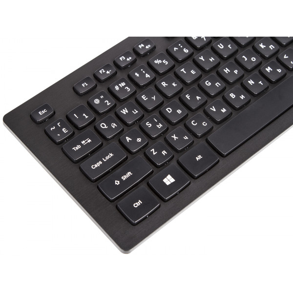 Фото - Клавіатура + миша бездротова Genius SlimStar 8008 Black WL Ukr (31340001413)