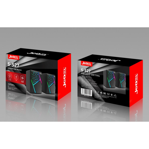 Фото - Комп'ютерна акустика звичайна 2.0 Jedel S-527