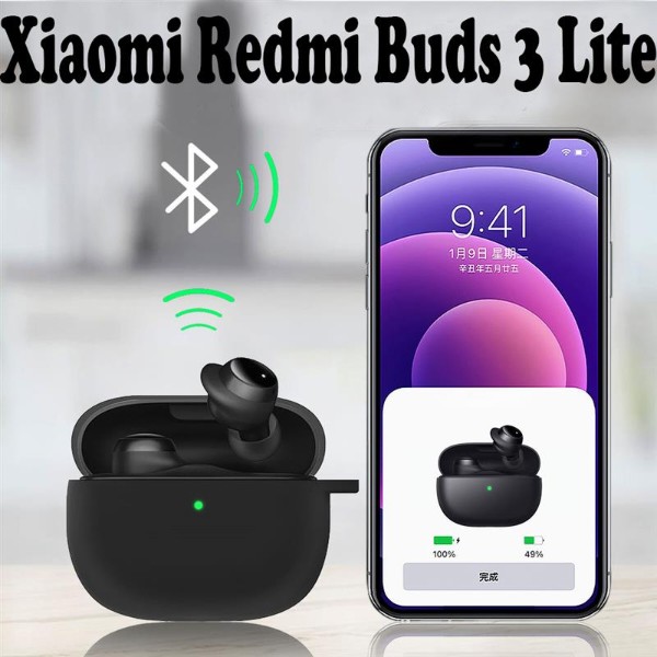 Фото - Чехол для наушников BeCover Silicon for Xiaomi Redmi Buds 3 Lite Black (707468)