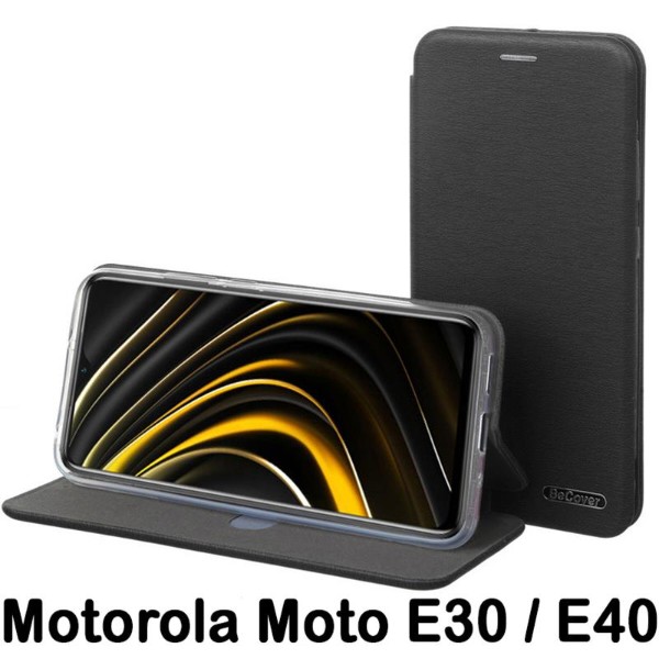Фото - Чохол для смартфону BeCover Exclusive for Motorola Moto E30/E40 Black (707905) Фото - Чохол для смартфону BeCover Exclusive for Motorola Moto E30/E40 Black (707905)
