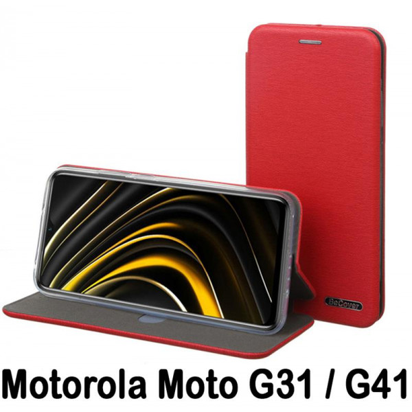Фото - Чохол для смартфону BeCover Exclusive for Motorola Moto G31/G41 Burgundy Red (707912)