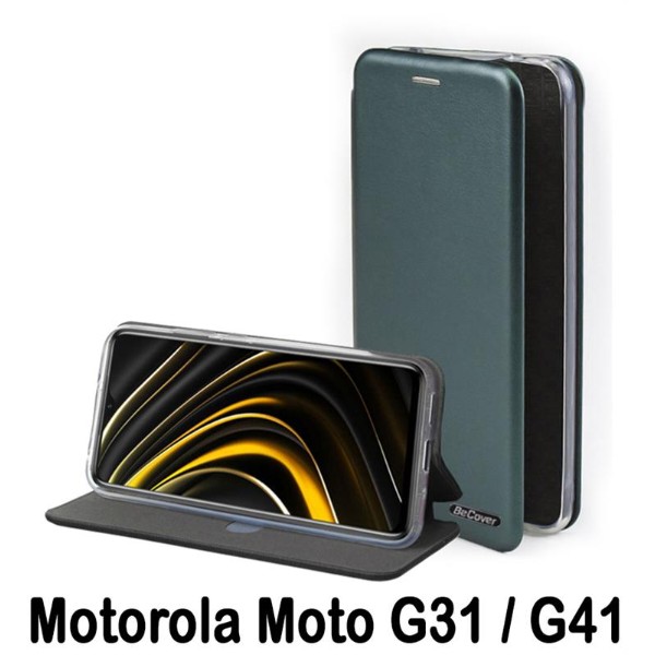 Фото - Чохол для смартфону BeCover Exclusive for Motorola Moto G31/G41 Dark Green (707913)