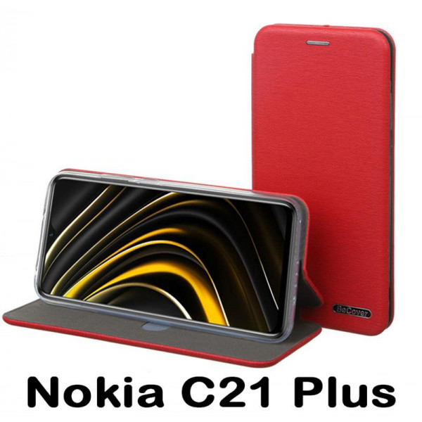 Фото - Чехол для смартфона BeCover Exclusive for Nokia C21 Plus Burgundy Red (707918)