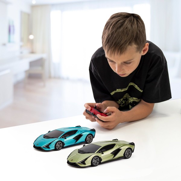 Фото - Радіокерована машинка
KS Drive Lamborghini Sian синій (124GLSB)