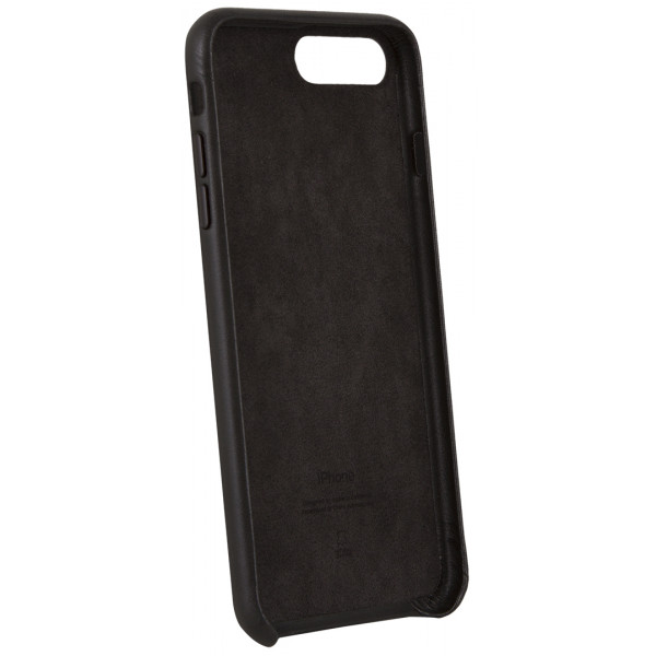 Фото - Чохол для смартфону Apple iPhone 8 Plus / 7 Plus Leather Case - Black (MQHM2ZM/A)