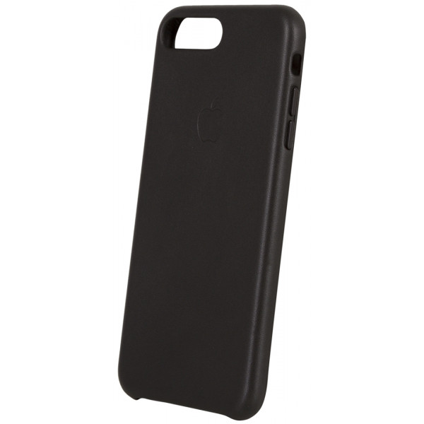 Фото - Чохол для смартфону Apple iPhone 8 Plus / 7 Plus Leather Case - Black (MQHM2ZM/A)