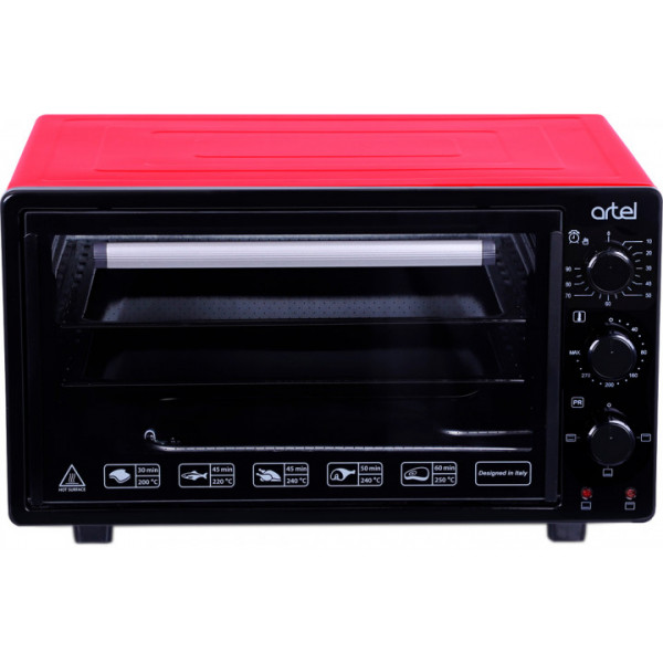 Фото - Піч електрична ARTEL MD 3216 L Black-Red
