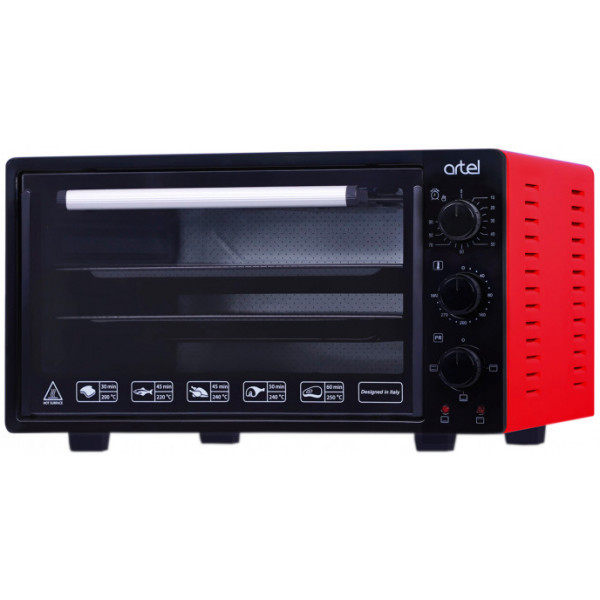 Фото - Піч електрична ARTEL MD 3216 L Black-Red