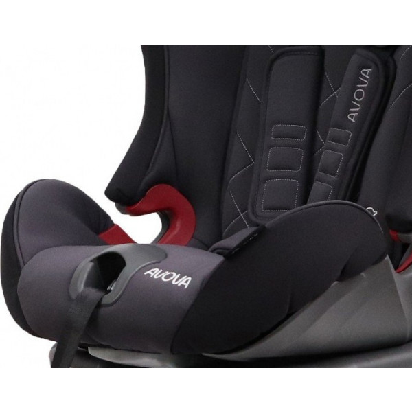 Фото - Автокрісло Avova Sperling-Fix i-Size Grey & Black