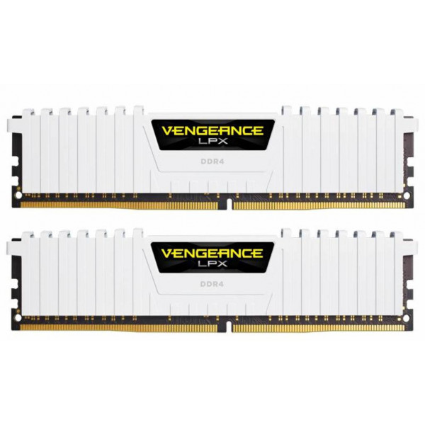 Фото - Память DDR Corsair DDR4 2x8GB/3200 Vengeance LPX White (CMK16GX4M2B3200C16W)