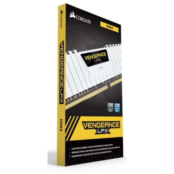 Фото - Память DDR Corsair DDR4 2x8GB/3200 Vengeance LPX White (CMK16GX4M2B3200C16W)