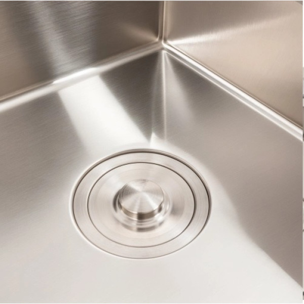 Фото - Мийка кухонна VALESO CM 78x48 Handmade на дві чаші (круглий сифон, 3.0/0.8)