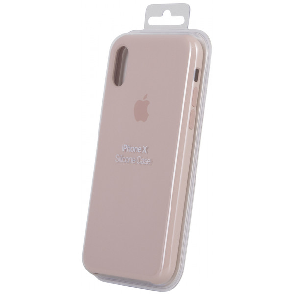 Фото - Чехол для смартфона Apple iPhone X Silicone Case - Pink Sand (ZKMQT62ZMA)