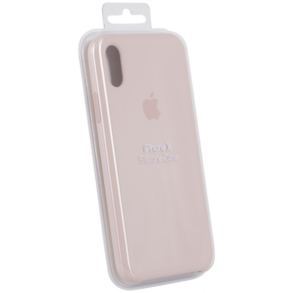 Фото - Чехол для смартфона Apple iPhone X Silicone Case - Pink Sand (ZKMQT62ZMA)