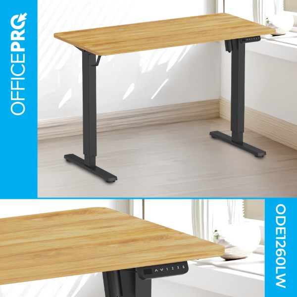 Фото - Стол компьютерный OfficePro ODE1260LW Light Wood/Black