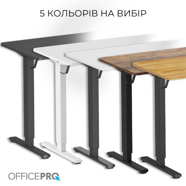 Фото - Стол компьютерный OfficePro ODE1260LW Light Wood/Black