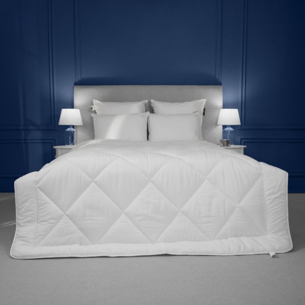 Фото - Ковдра всесезонна полуторна MirSon №1654 Eco Light White 155x215 см (2200002652544)