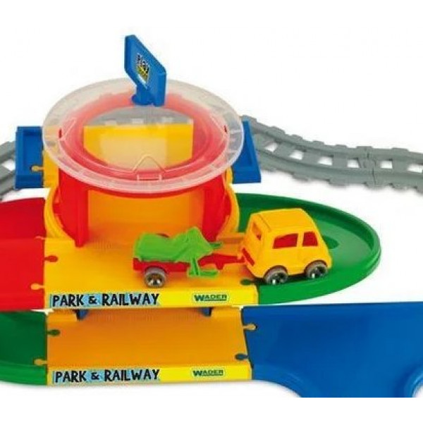 Фото - Игровой набор для малыша Wader ''Play Track Railway'' Вокзал 6,4 м (51520)