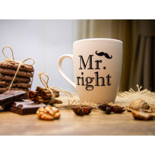 Фото - Чашка Keramia ''Mr. right'' 360 мл (21-272-049)