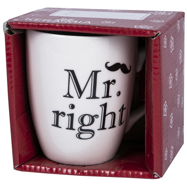 Фото - Чашка Keramia ''Mr. right'' 360 мл (21-272-049)