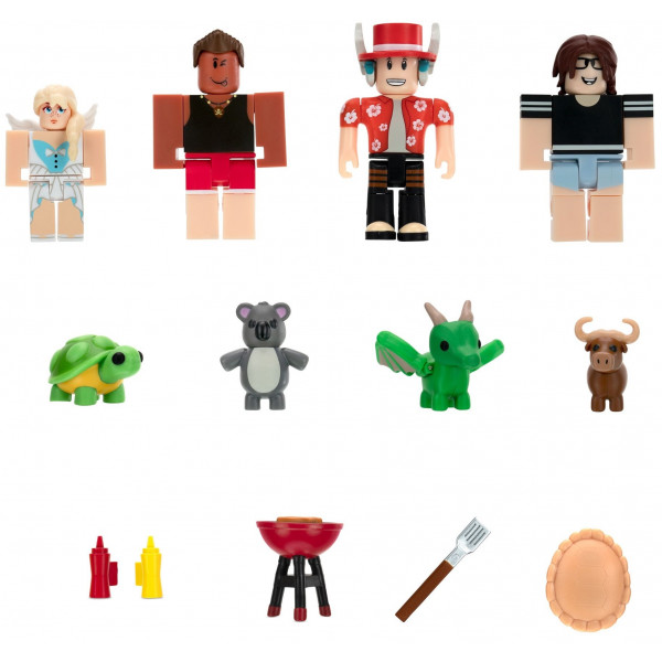 Фото - Колекційні фігурки набір Jazwares Roblox Multipack Adopt Me: Backyard BBQ W7 (ROG0190)