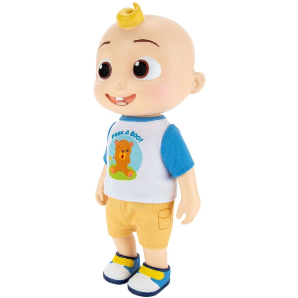Фото - Інтерактивна іграшка CoComelon Deluxe Interactive JJ Doll Джей Джей зі звуком (CMW0058)