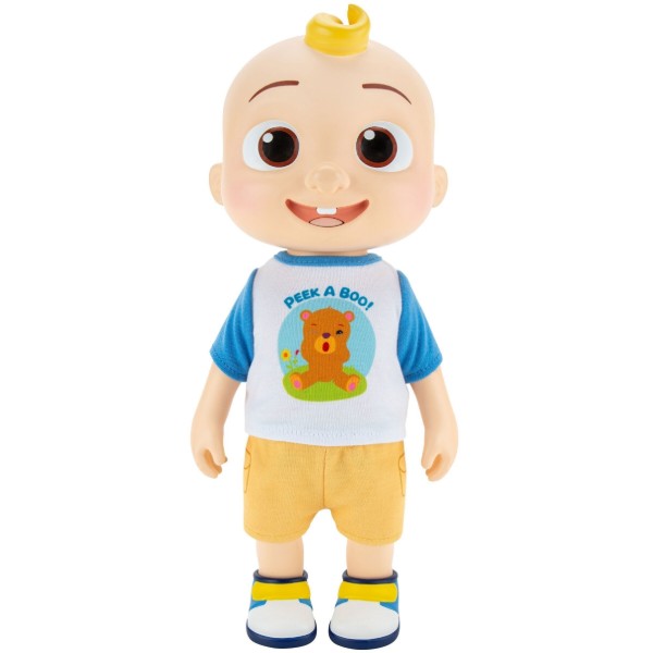 Фото - Інтерактивна іграшка CoComelon Deluxe Interactive JJ Doll Джей Джей зі звуком (CMW0058)