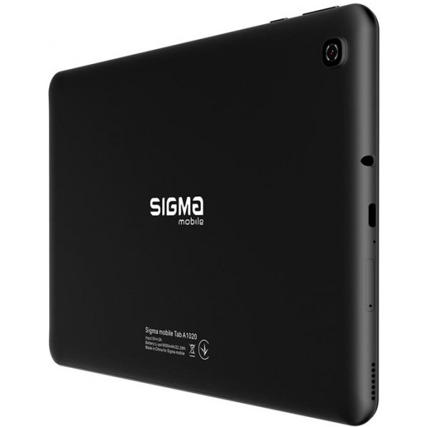 Фото - Планшет Sigma mobile Tab A1020 4G Dual Sim Black