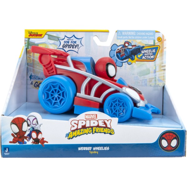 Фото - Наземная спецтехника Spidey Pull Back Vehicle (SNF0015)