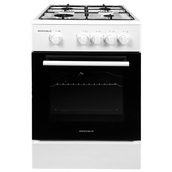 Фото - Плита газова Grunhelm G4F5600W
